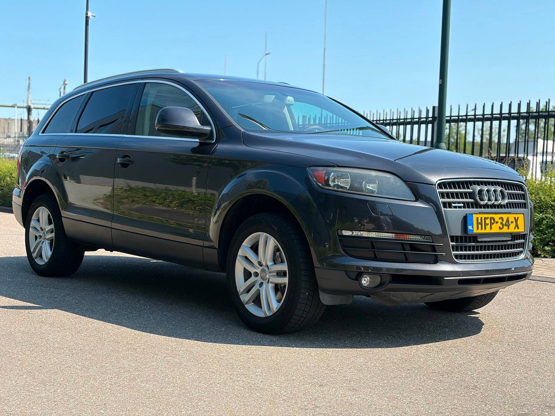 Audi Q7 3.6 FSI quattro 5+2 Export, Gebruikt, Zwart, 7 stoelen, 6 cilinders