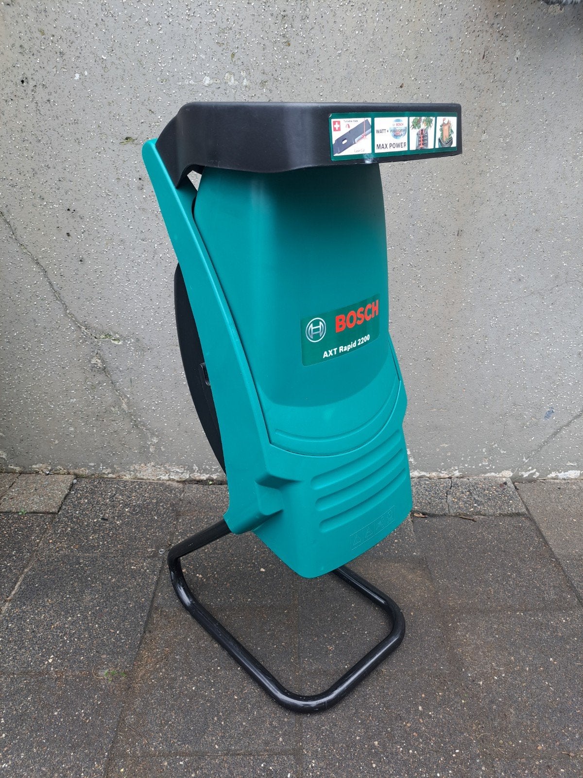 Bosch Axt RApid 2200 hakselaar, Ophalen, Zo goed als nieuw, Met opvangbak, Bosch