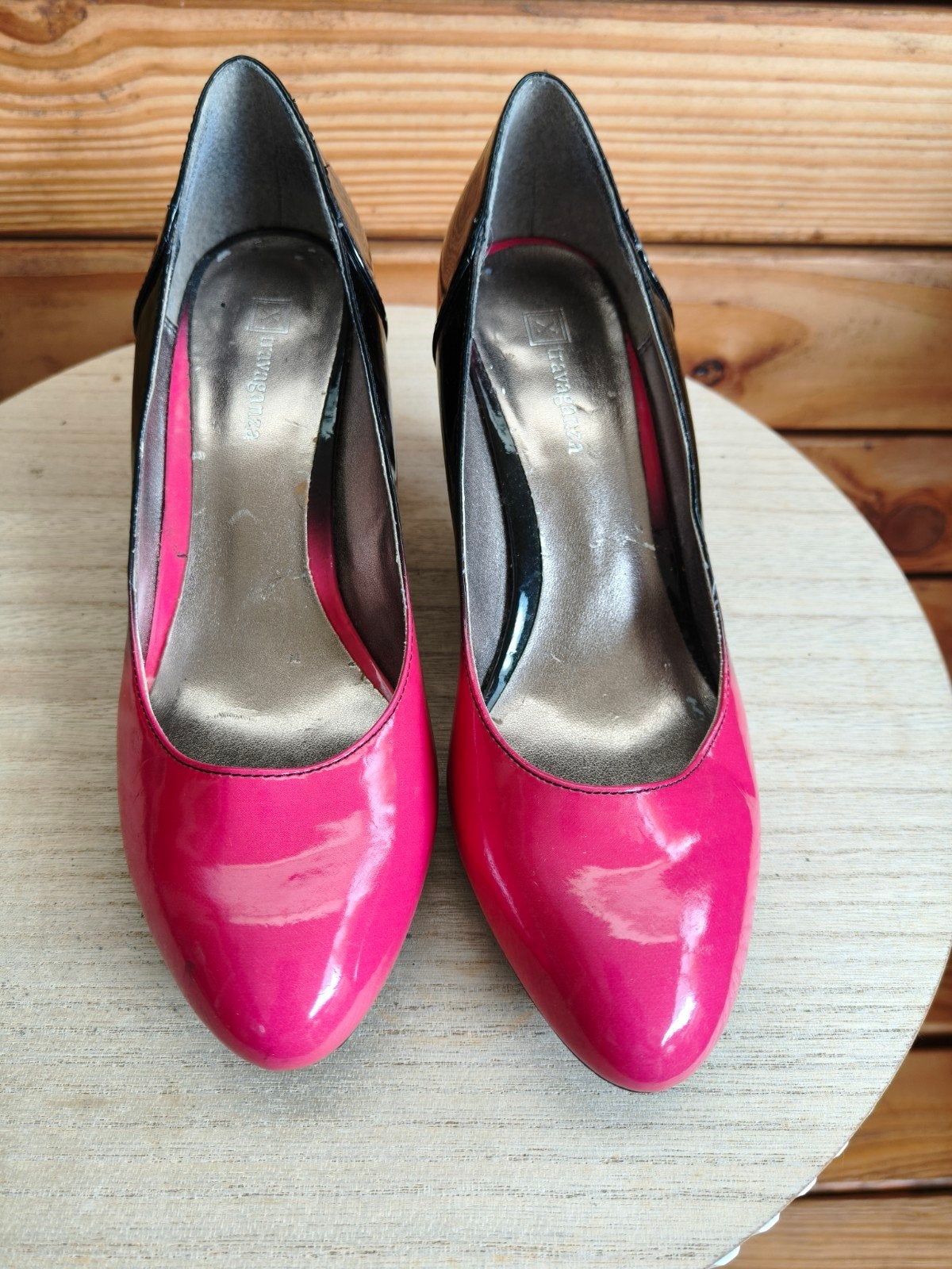 Schoenen met hoge hak, pumps maat 38, Pumps, Travaganza, Ophalen of Verzenden, Zo goed als nieuw