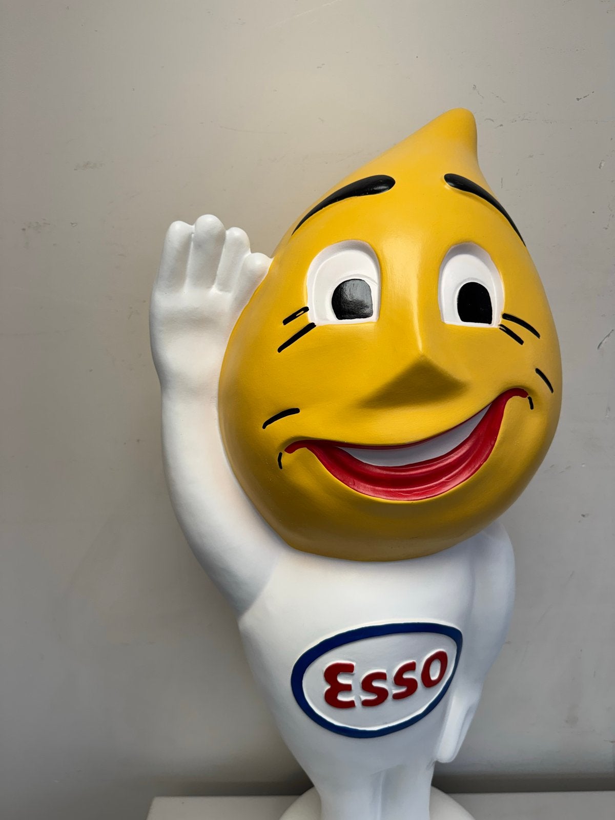 Vintage Esso Boy Beeld - Zeldzaam Verzamelobject, Ophalen, Reclamebord, Gebruikt, .