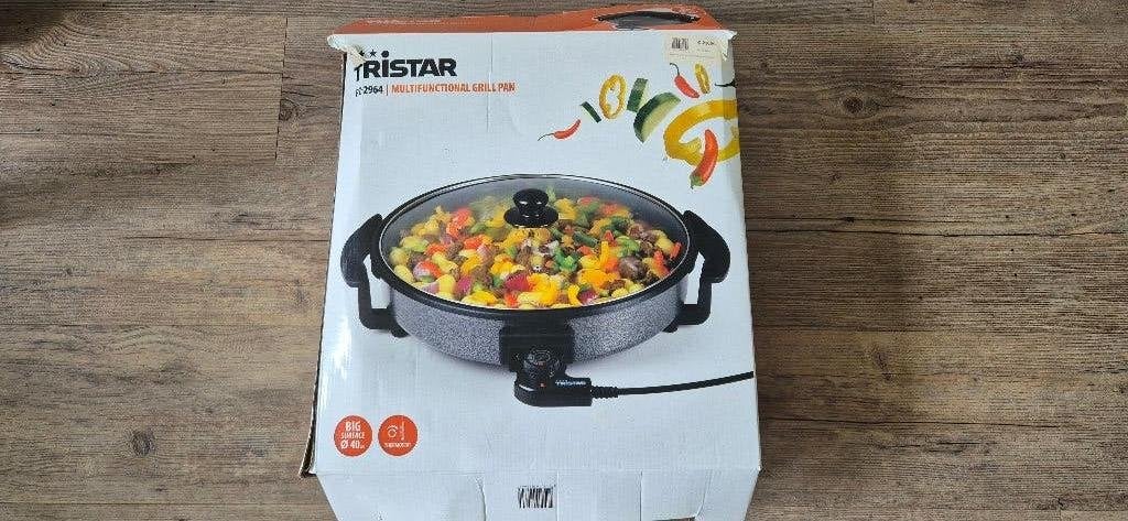 Tristar PZ-2964 multifunctionele grillpan, Ophalen, Gebruikt, Tafelgrill