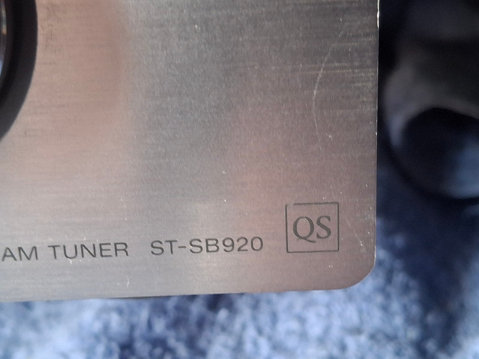 Te koop een hele mooie Sony tuner 920qs zilver voor de 3.5 m, Ophalen of Verzenden