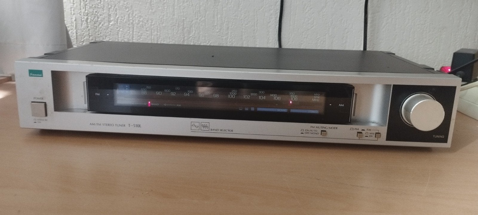 Sansui T510LStereo Tuner, Ophalen of Verzenden, Gebruikt, Analoog