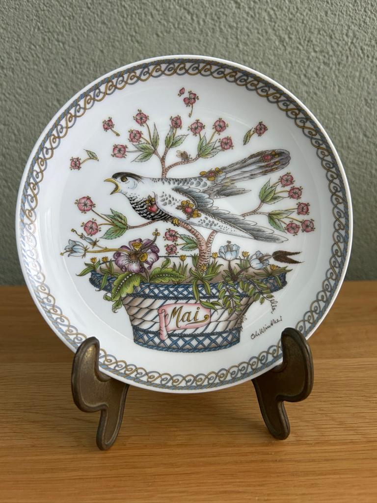 Wandbordje / Sierbordje / Maand Mei Koekoek, Ophalen of Verzenden