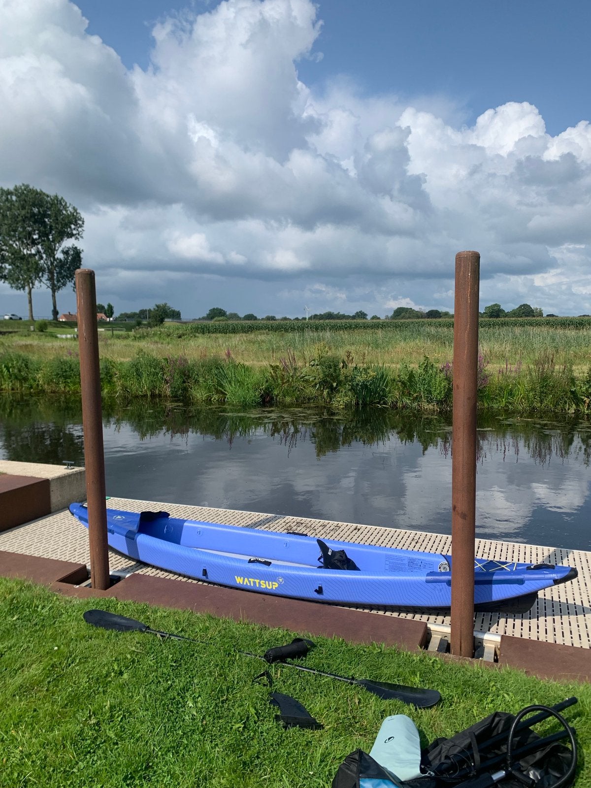 Kajak Beluga Wattsup 2 personen, Ophalen, Opblaasbaar, 2-persoons