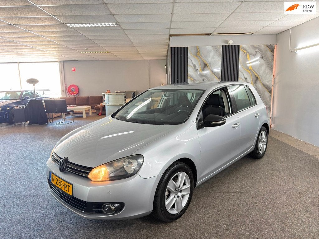 Volkswagen Golf 1.4 TSI Trendline Apk Nieuw,Airco,Carplay,Bl, Auto's, Euro 5, Stof, Gebruikt, Zwart