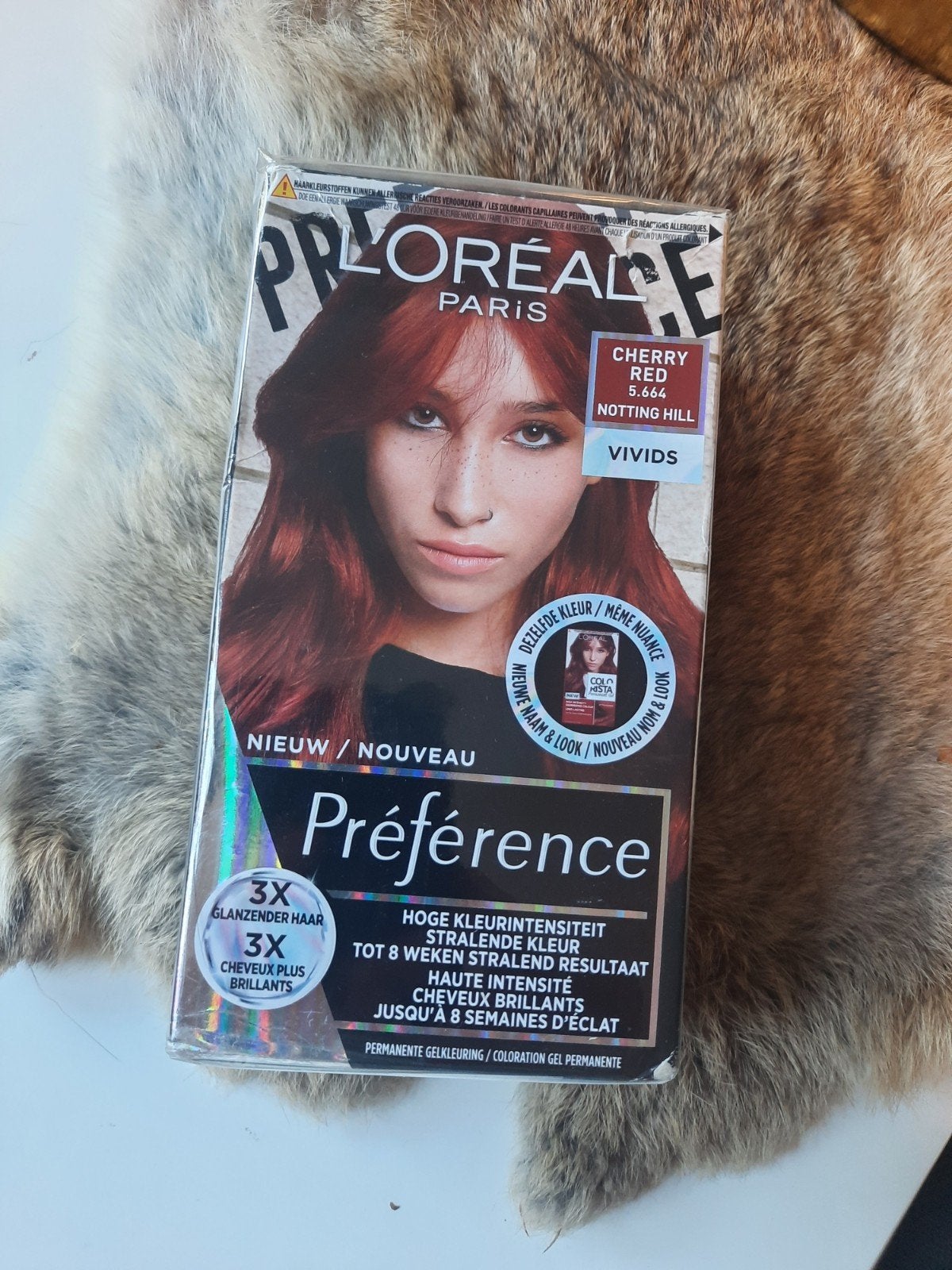 L'Oréal Préférence Cherry Red 6.66 Haarverf, Ophalen of Verzenden, Nieuw, Overige typen