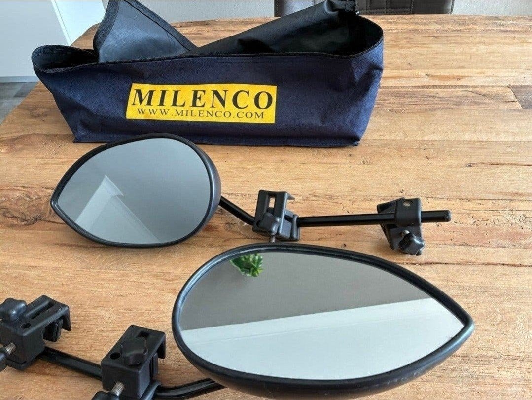 Milenco caravan spiegels, Ophalen of Verzenden, Zo goed als nieuw