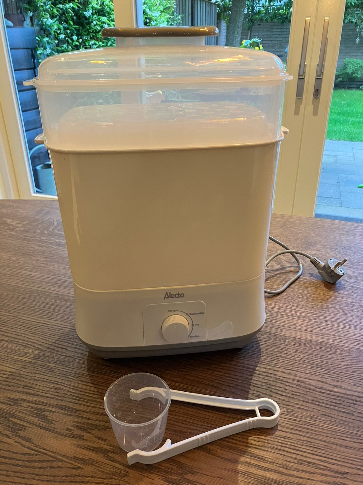 Alecto Sterilisator, Ophalen