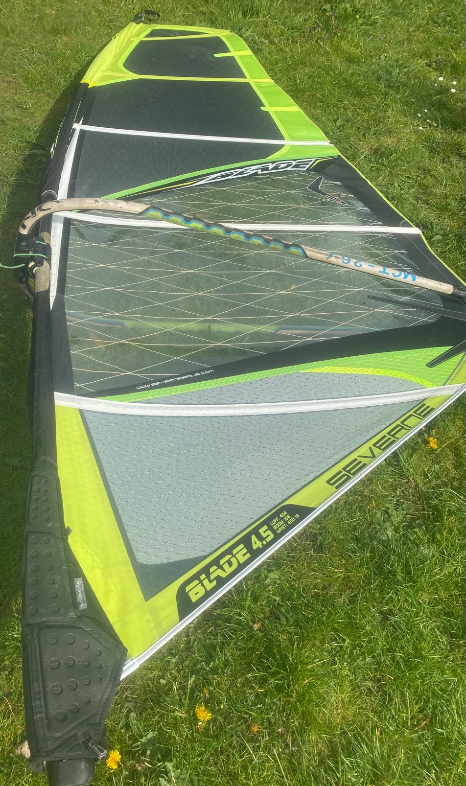 Severne blade 4.5, Watersport en Boten, Ophalen, Zo goed als nieuw, Zeil