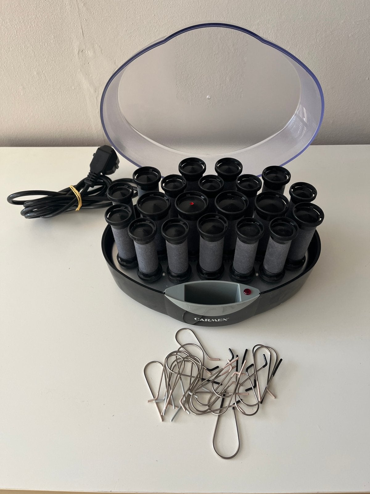 Carmen C2020 elektrische krulset – 20 rollers – getest, Sieraden, Tassen en Uiterlijk, Uiterlijk | Haarverzorging, Ophalen of Verzenden