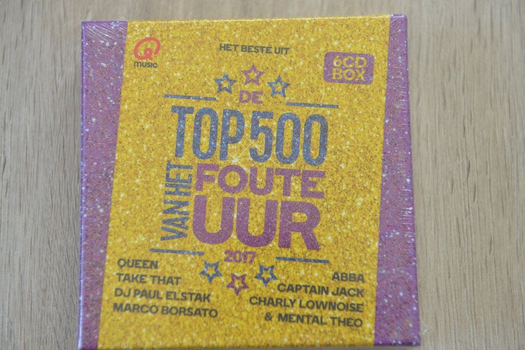 HET BESTE UIT DE TOP 500 VAN HET FOUTE UUR Q-MUSIC 6CDbox, Boxset, Verzenden, Overige genres, Speciale editie