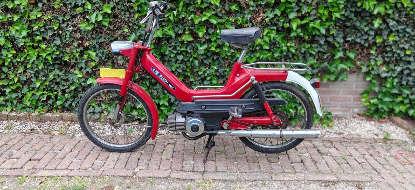 Puch Maxi Geel kenteken, Fietsen en Brommers, Brommers | Puch, Gebruikt, ., Puch, Maxi