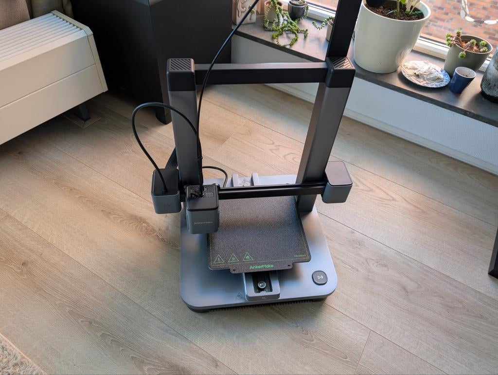 Zo goed als nieuwe AnkerMake M5C 3D-printer, Ingebouwde Wi-Fi, Ophalen of Verzenden, Filament, AnkerMake
