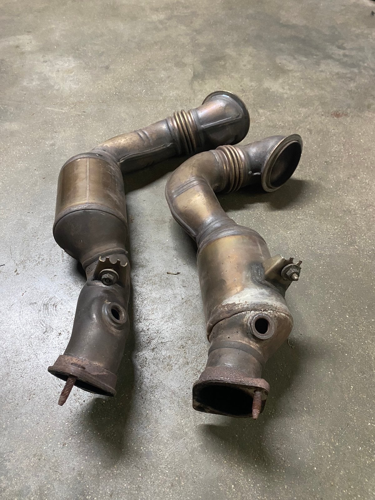 Originele downpipes N54 335i, Ophalen of Verzenden