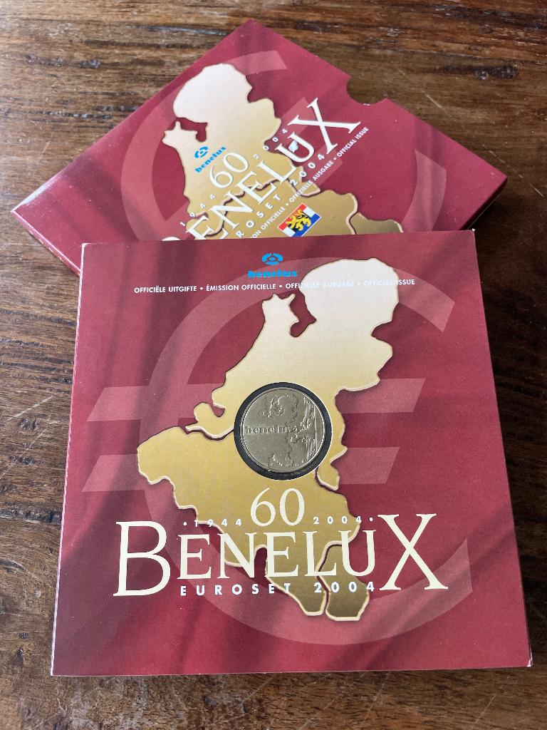 Muntset Benelux 2004, Postzegels en Munten, Munten | Europa | Euromunten, Setje, Overige waardes, Luxemburg, Ophalen of Verzenden