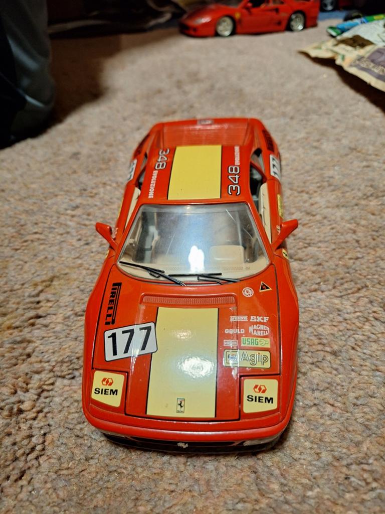 Ferrari burago 1:18, Ophalen of Verzenden, Zo goed als nieuw, Bburago