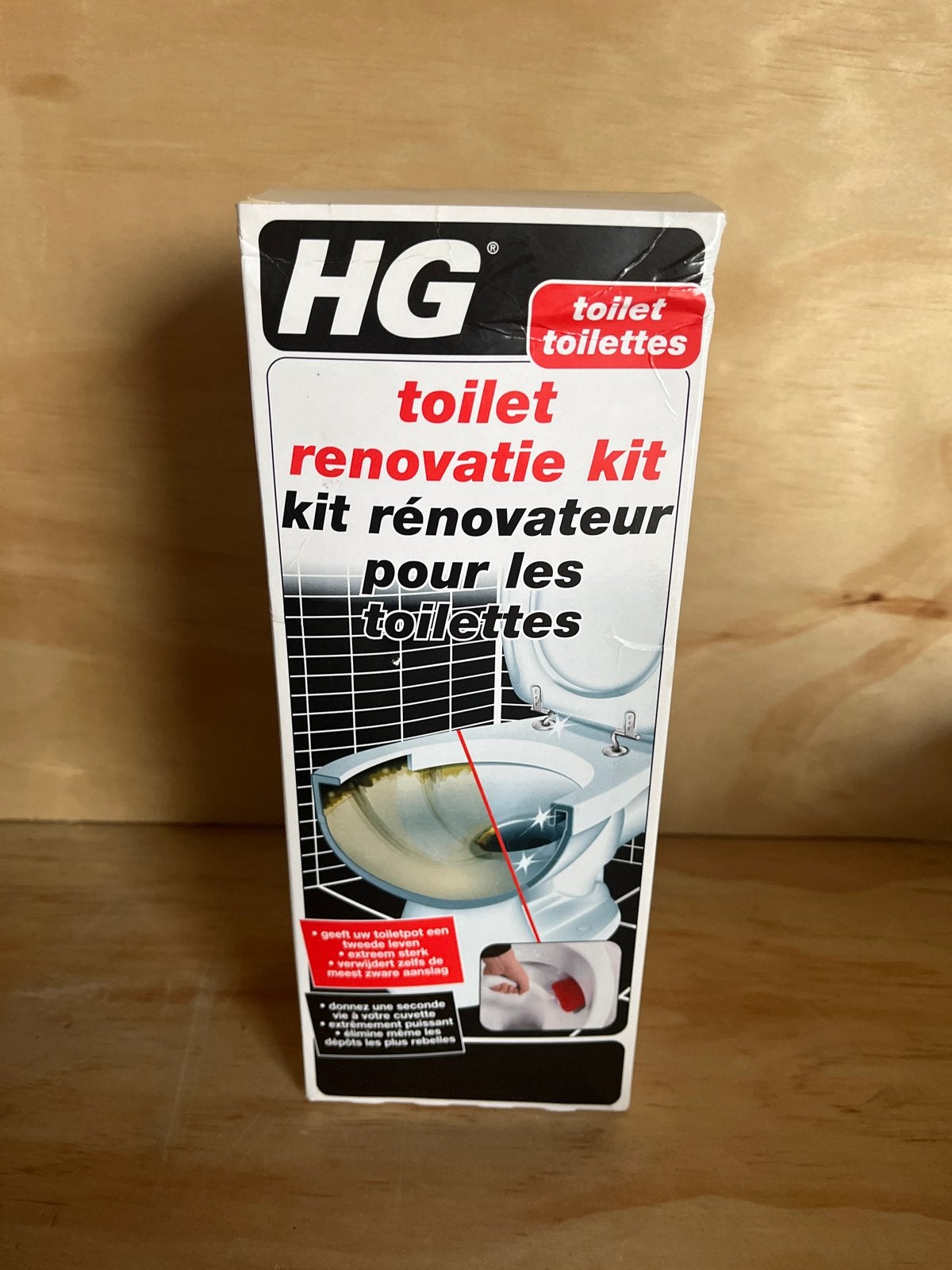 HG Toilet Renovatie Kit - Voor een stralend schoon toilet, Ophalen, Nieuw, Toilet