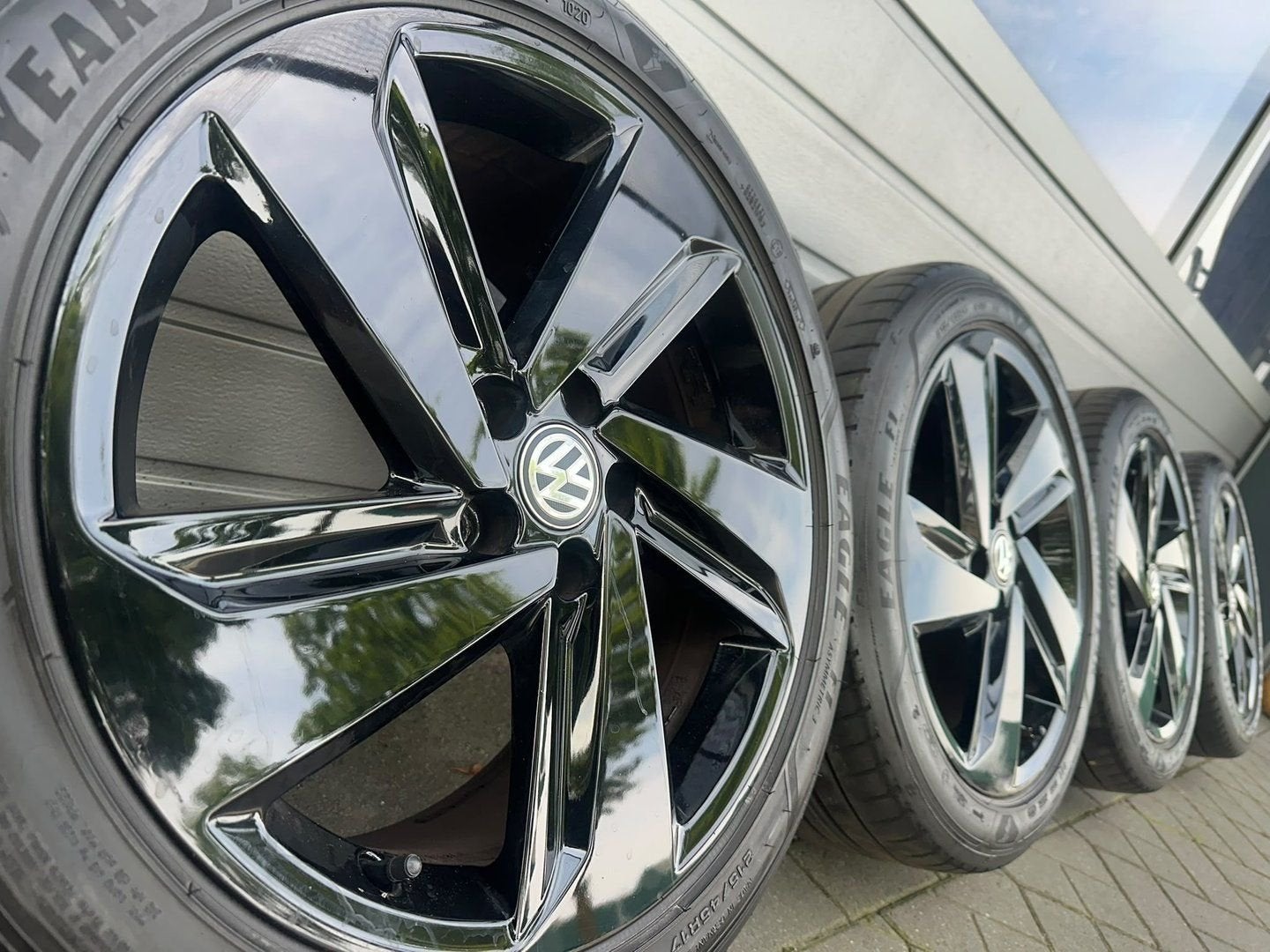 17 ” GTI Polo MK6 AW 6C 6R 9N Seat Ibiza skoda kamiq velgen, -, -, Banden en Velgen, 17 inch