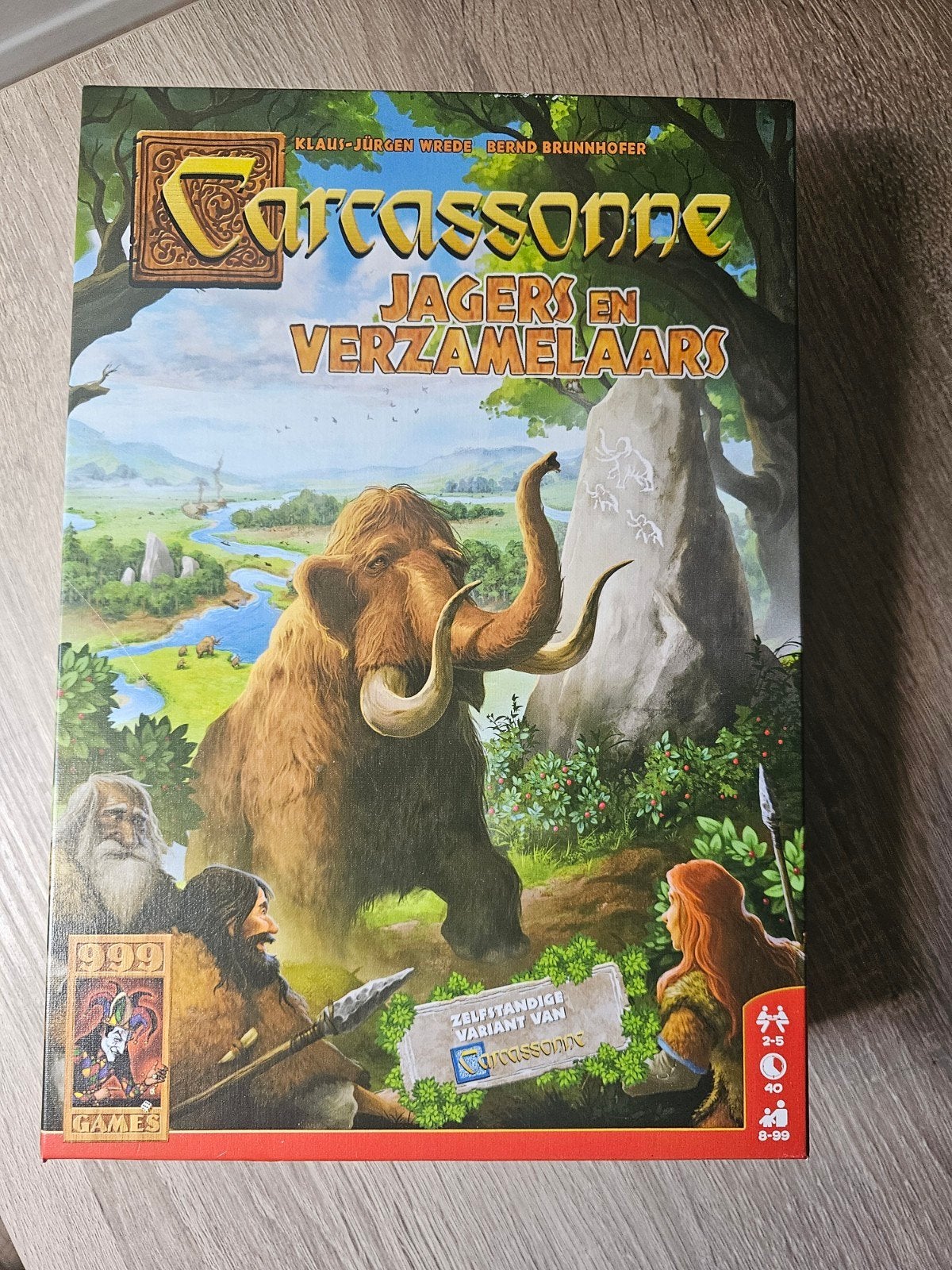 Carcassonne Jagers en Verzamelaars Bordspel. Nieuw!, Vijf spelers of meer, Ophalen of Verzenden, Nieuw, 999 Games
