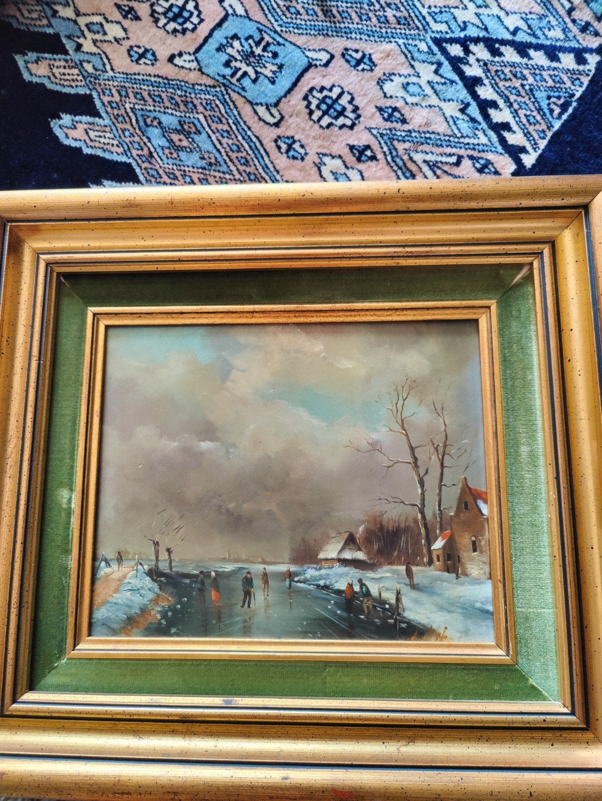 Hollands Winterlandschap Schilderij, Ophalen
