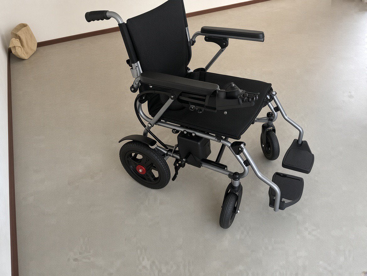 Elektrische opvouwbare rolstoel NIEUW IN DE DOOS, Ophalen, Inklapbaar, Nieuw, Elektrische rolstoel