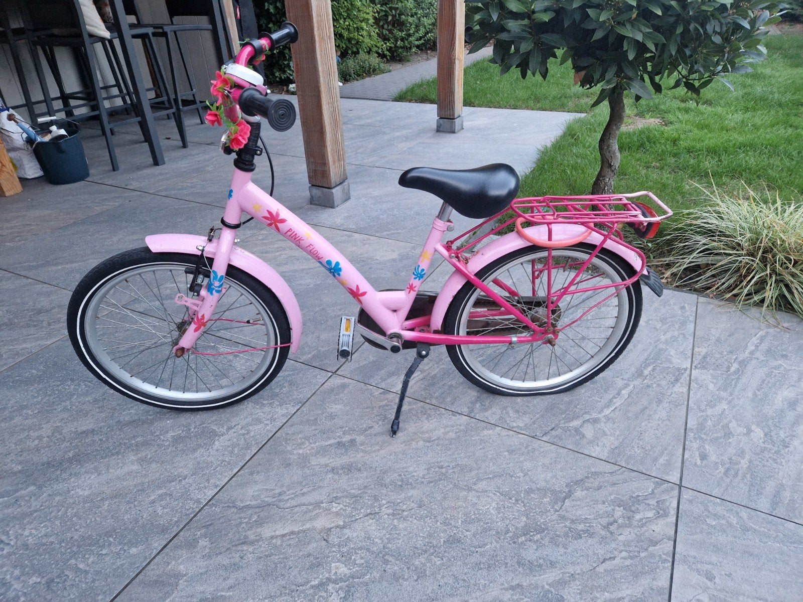 Meisjesfiets 20 inch, Ophalen, Gebruikt, Halfords, Terugtraprem
