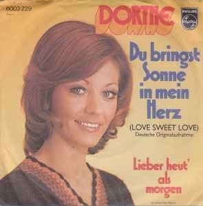 DORTHE DU BRINGST SONNE IN  MEIN HERZ  VG++ UUT 1972!, Verzenden, Zo goed als nieuw, Overige formaten, Levenslied of Smartlap