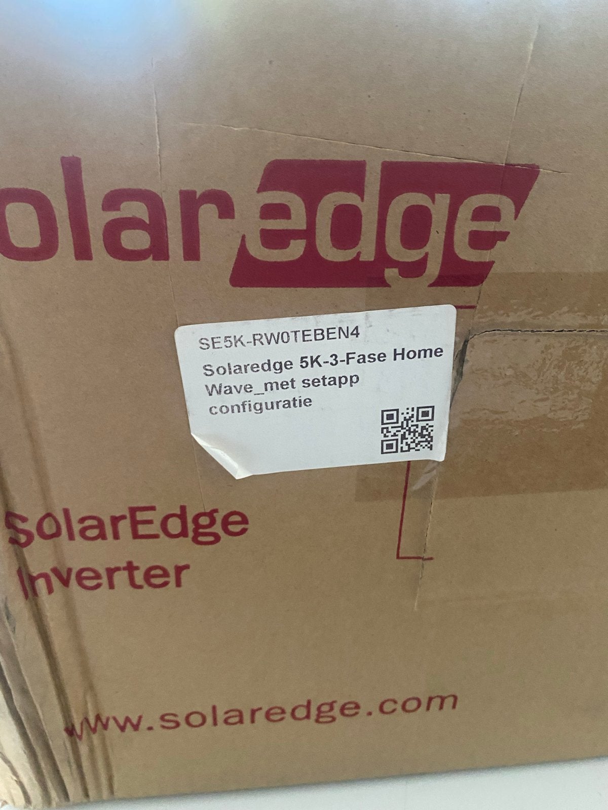 SolarEdge SE5K-RW0TEBEN4 5K-3-Fase Home Wave omvormer, Doe-het-zelf en Verbouw, Ophalen of Verzenden, Nieuw, Compleet systeem