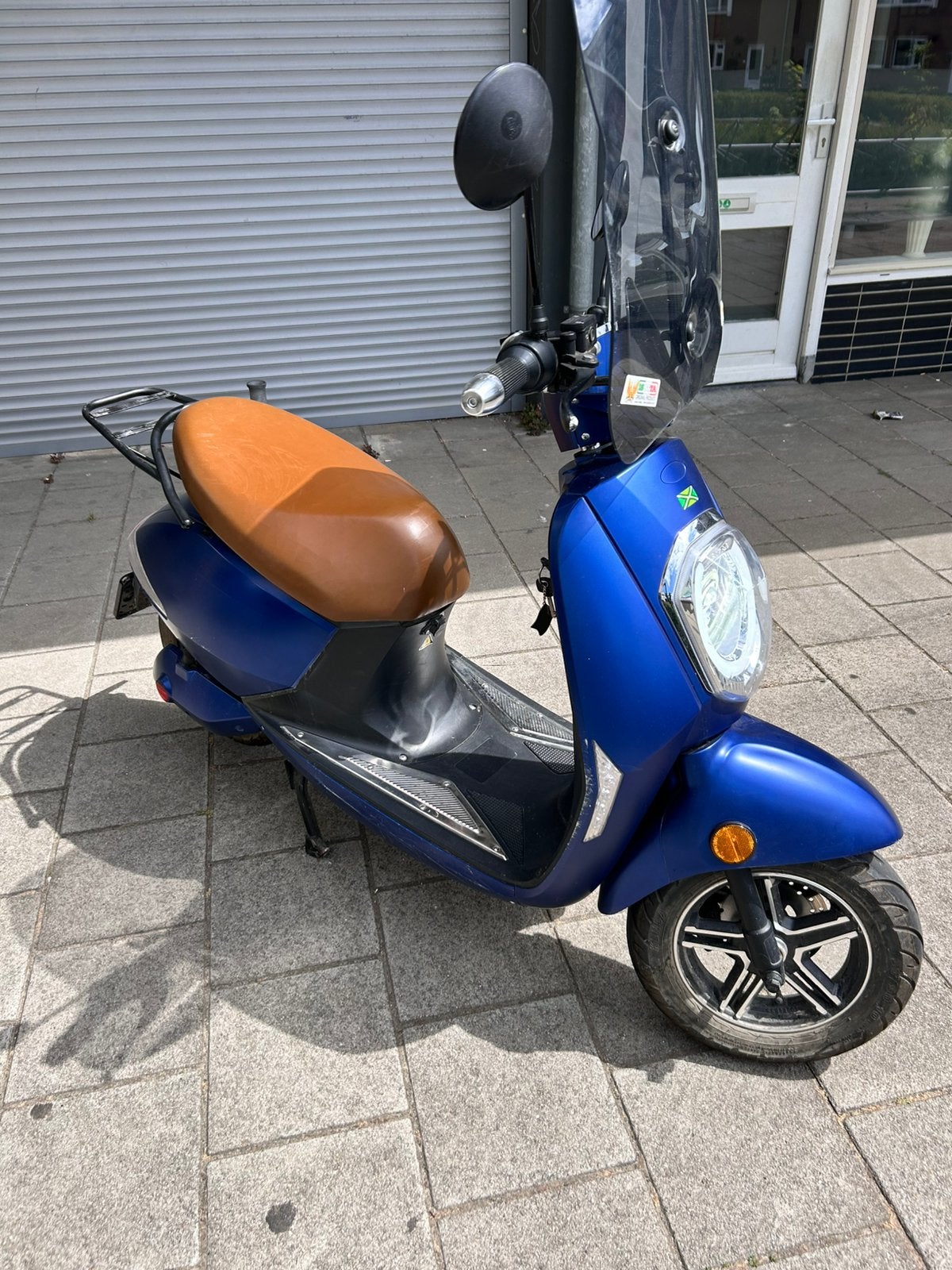 Monasso elektrische scooter met 2 accu’s, Ophalen, Zo goed als nieuw, Elektrisch, Overige merken