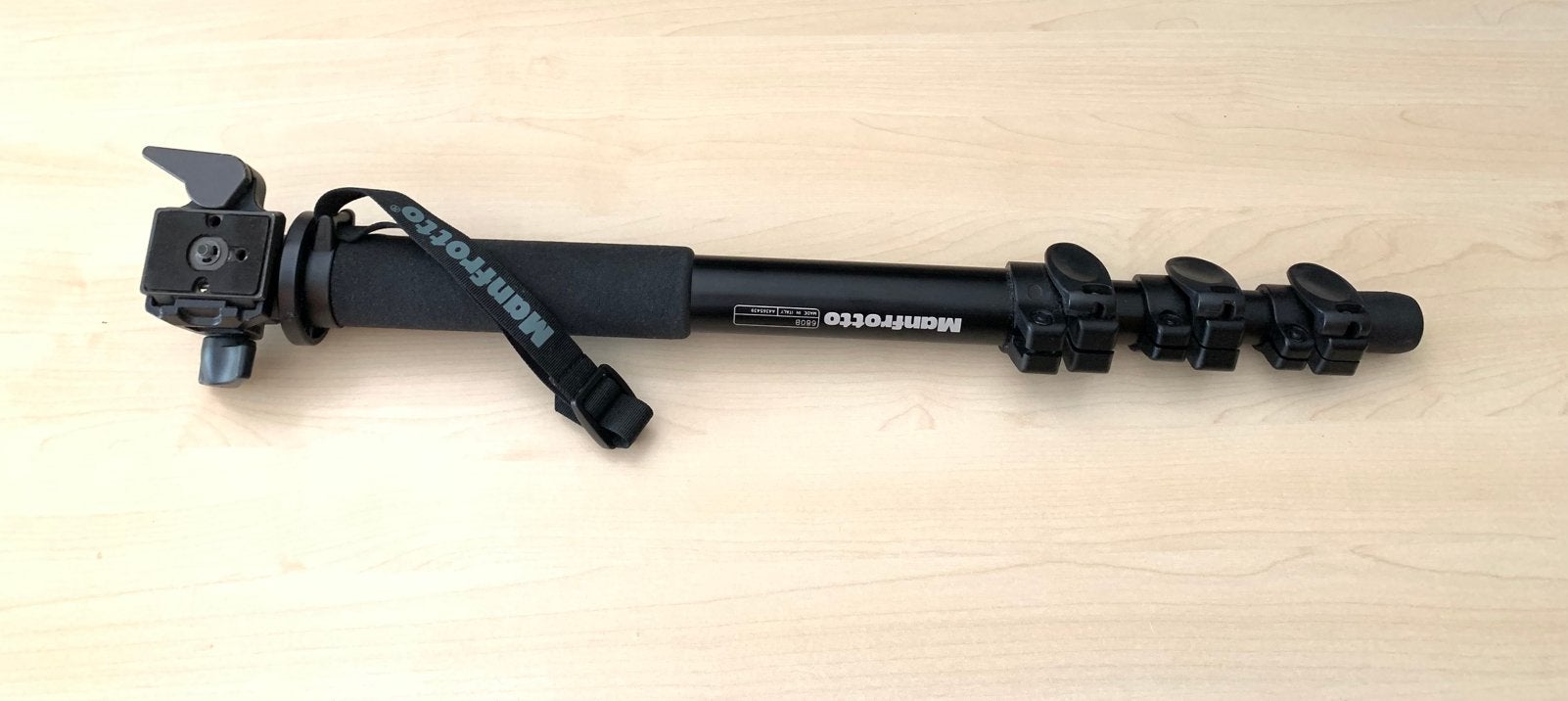 Manfrotto monopod statief 680B zgan!, Ophalen, Zo goed als nieuw, Overige typen