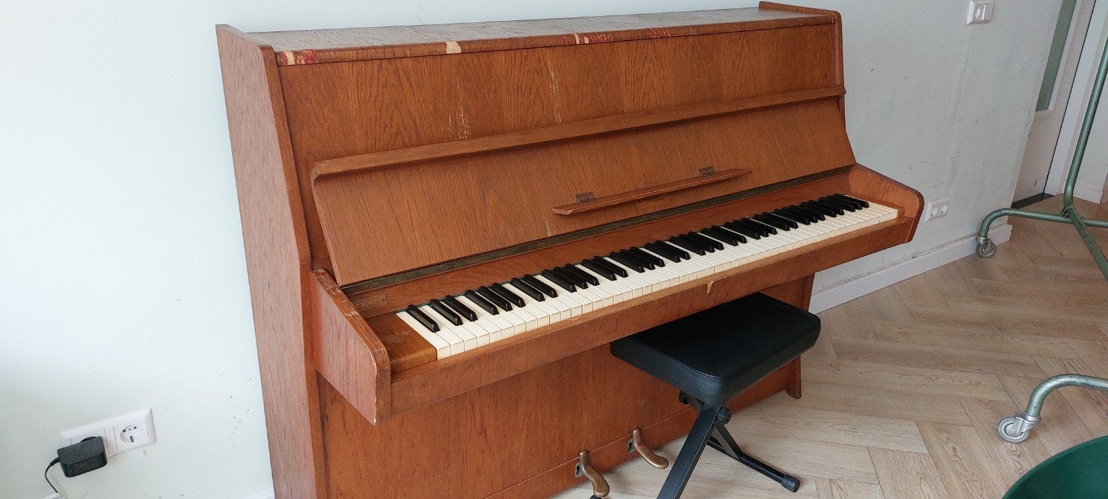 Rösler Piano - Bruin, Gebruikt, Muziek en Instrumenten, Ophalen, Gebruikt, Bruin, Piano