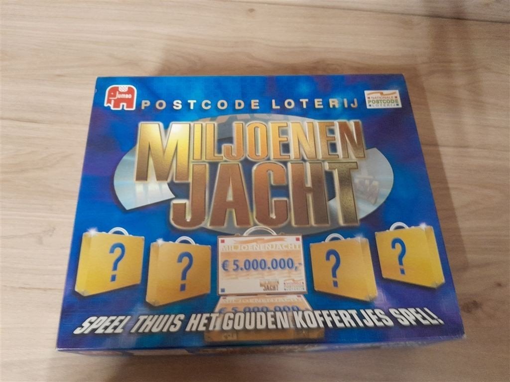 miljoenenjacht postcodeloterij [s1136], Verzenden, Zo goed als nieuw