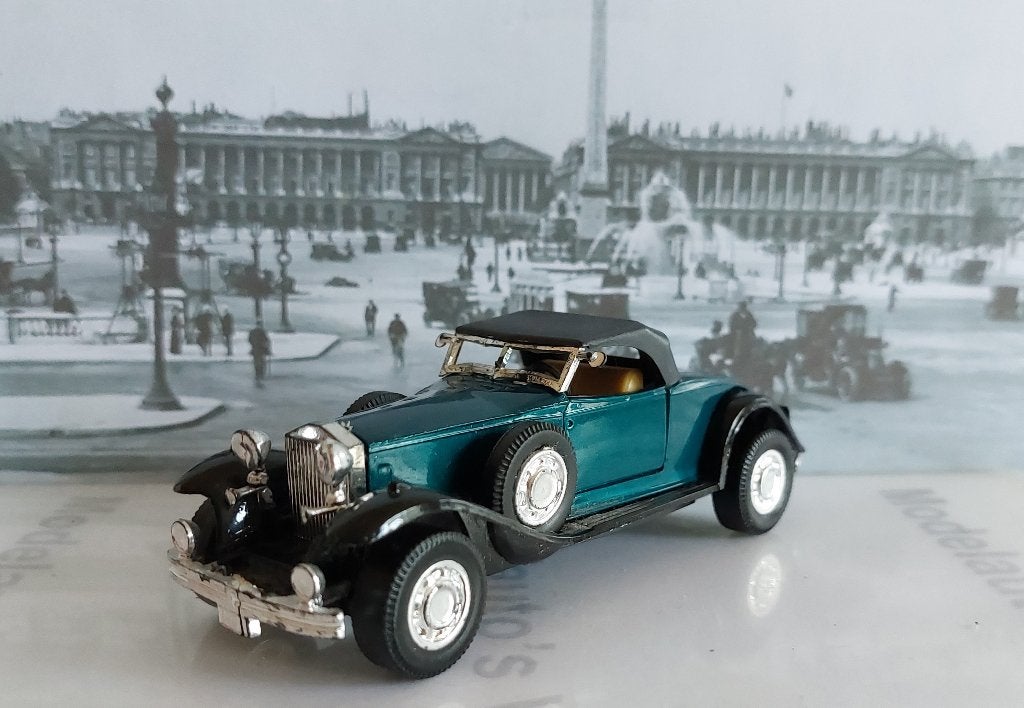 1:43 Rolls Royce Phantom II Drophead Coupe 1931; Yat Ming, Ophalen of Verzenden, Gebruikt, Auto, Overige merken