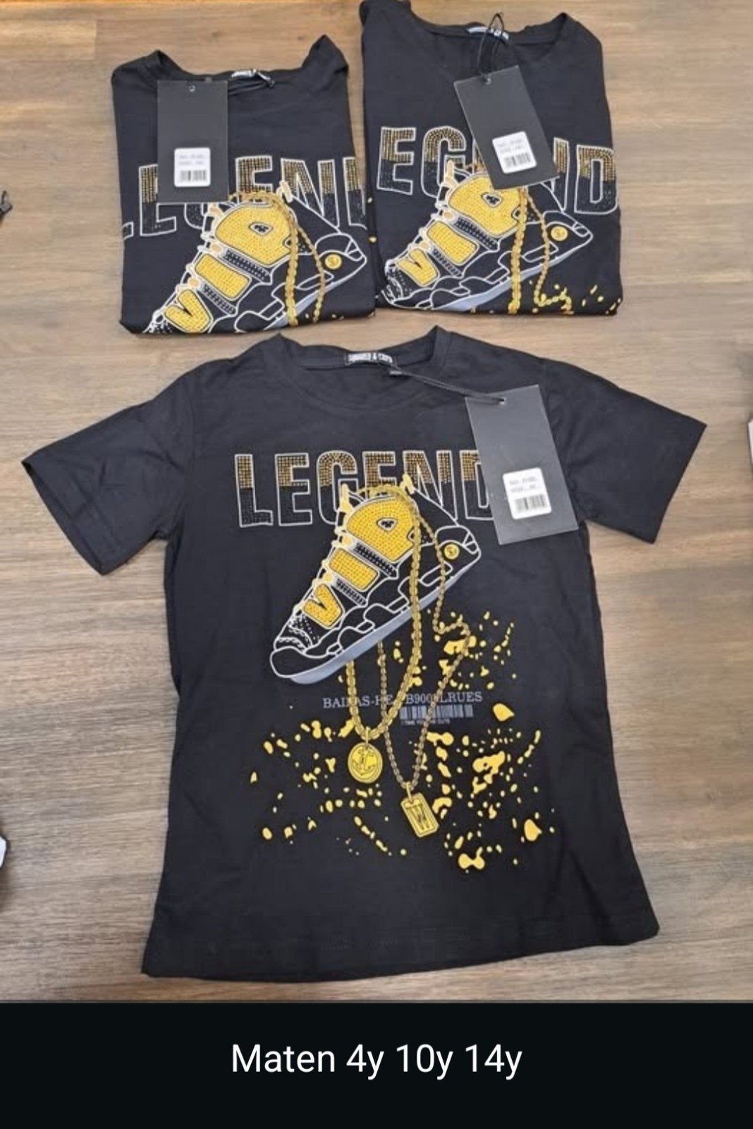 Shirt zwart 104, Ophalen of Verzenden, Nieuw, Meisje, Shirt of Longsleeve