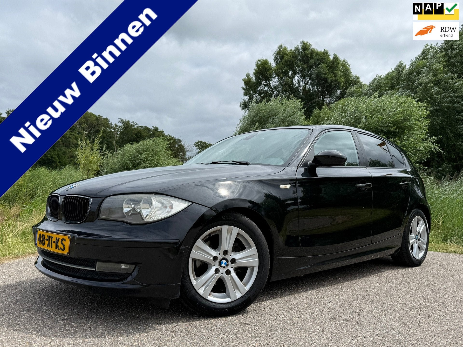 BMW 1-serie 116i Business Line 5DRS Airco Nieuwe Ketting 116, 1596 cc, Achterwielaandrijving, Gebruikt, Zwart