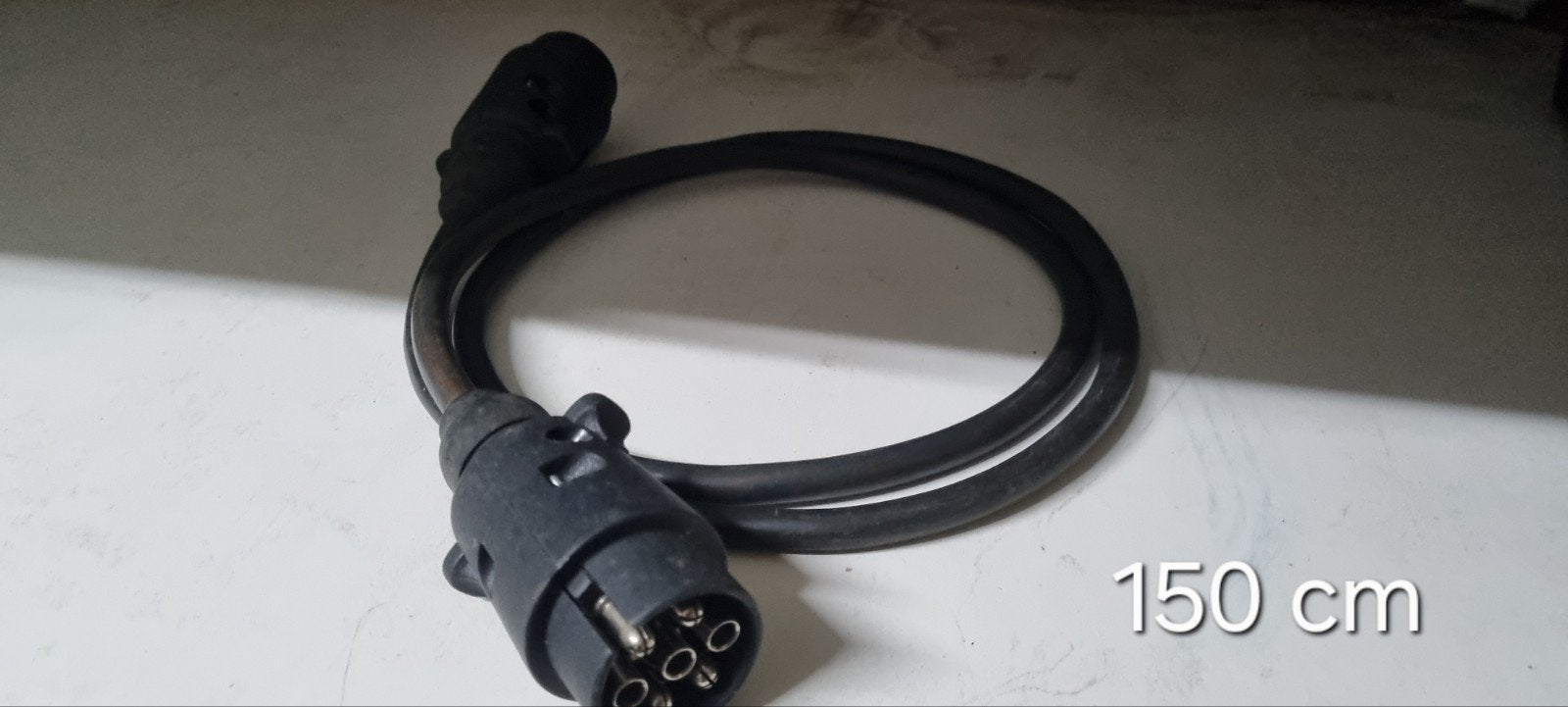 Verlengkabel 7-polig 1.5 meter voor aanhanger/caravan, Ophalen of Verzenden