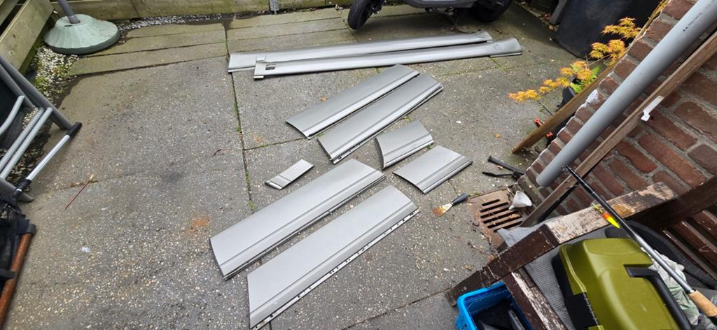 Sacco bretter beplating w126, Auto-onderdelen, Ophalen, Voor, Spatbord