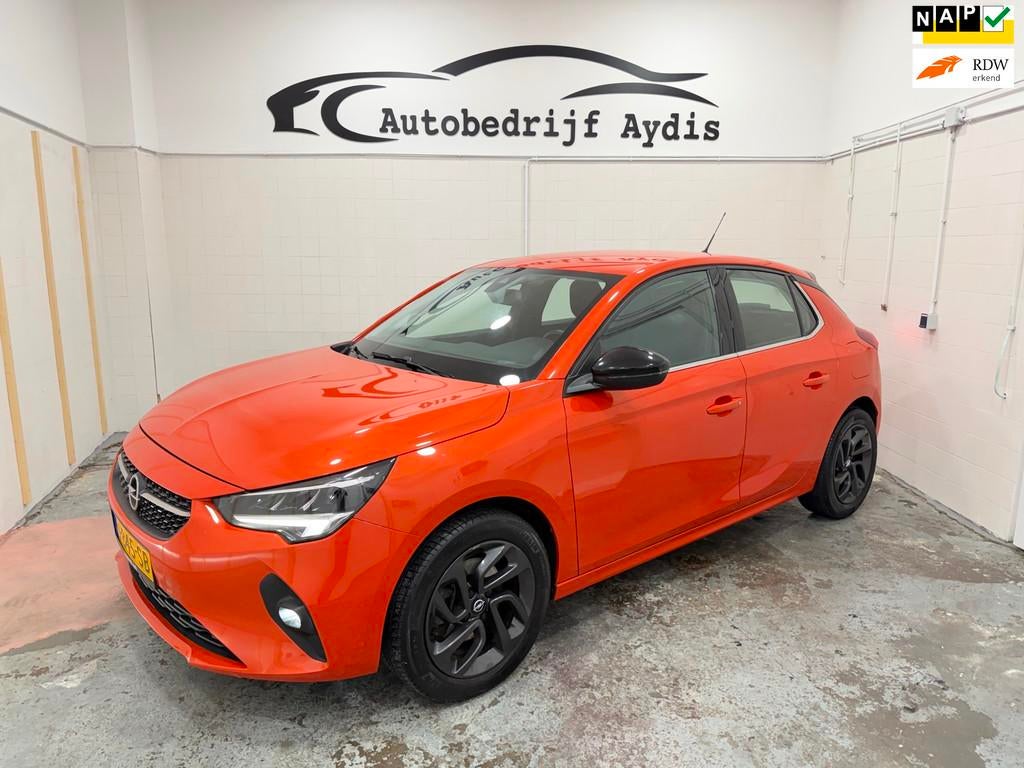 Opel Corsa 1.2 Turbo Airco EL Ramen Cruise CarPlay 101PK, Voorwielaandrijving, Gebruikt, Euro 6, USB