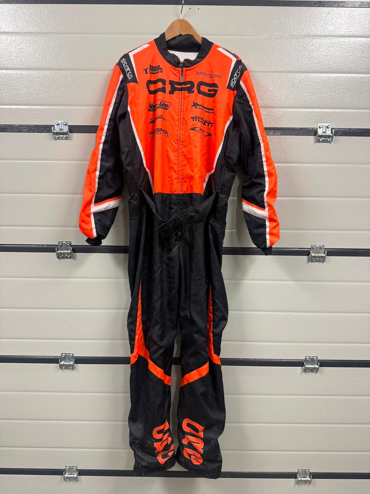 Sparco CRG Kart overall maat M - Zo goed als nieuw, Ophalen, Zo goed als nieuw, Kleding of Schoenen