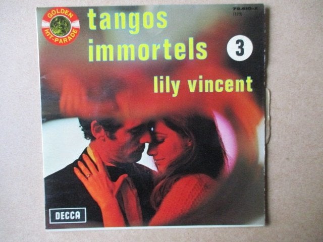 s5194 lily vincent - tangos immortes 3, Ophalen, Gebruikt, 7 inch, Overige genres