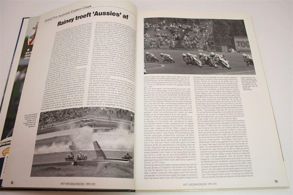 Het Wegraceboek [1991-92] — GP, Superbikes & Techniek, Boeken, Ophalen of Verzenden, Gelezen