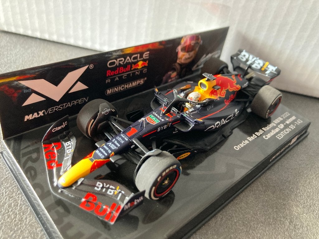 Max Verstappen 1:43 editie 93 Winner Canadian GP 2022 RB18, Ophalen of Verzenden, Nieuw, Formule 1