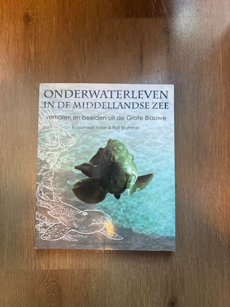 Onderwaterleven in de Middellandse Zee - Natuurgids, Boeken, Natuur, Ophalen of Verzenden, Zo goed als nieuw, Natuur algemeen