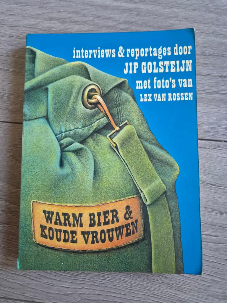 Warm bier & koude vrouwen Jip Golsteijn Lex van Rossen, Gelezen, Artiest, Ophalen of Verzenden, Jip Golsteijn
