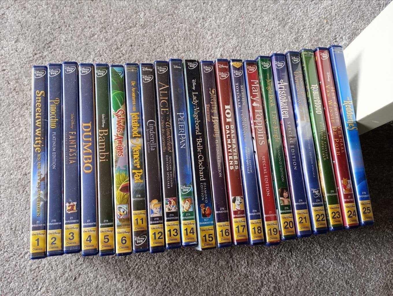 Belle en het Beest Frozen Zootropolis Rapunzel Tarzan Mulan, Europees, Tekenfilm, Alle leeftijden, Zo goed als nieuw