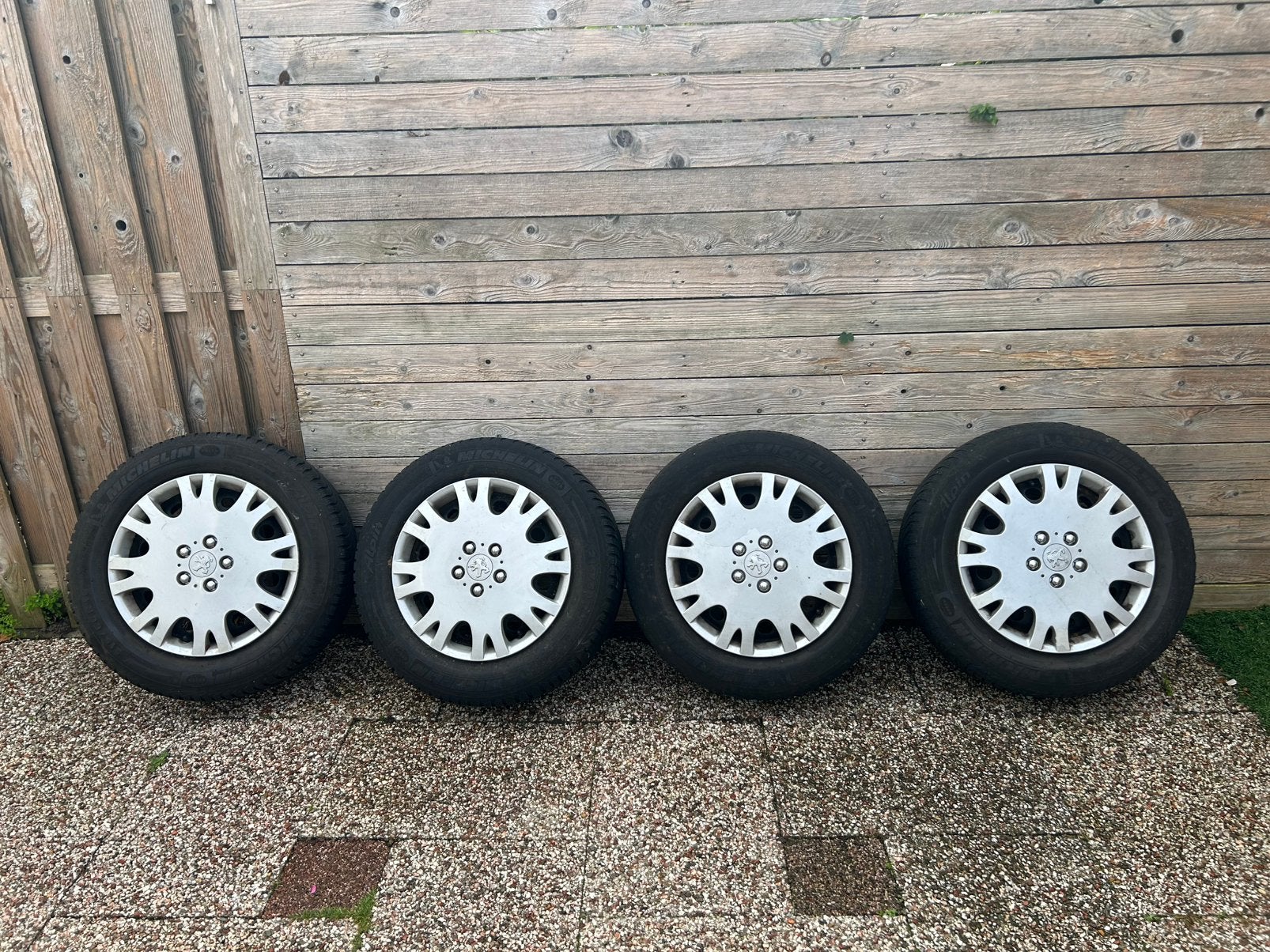 Michelin winterbanden met velgen - 215/60R16, Ophalen, Nieuw