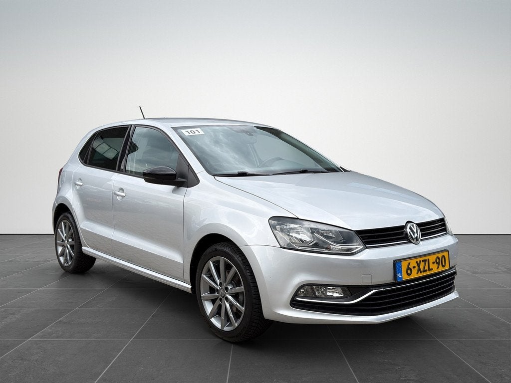 Volkswagen Polo 1.2 TSI First Edition Airco|Cruise|Netjes OH, Auto's, Euro 6, 4 cilinders, Origineel Nederlands, Bedrijf