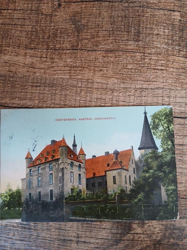 Oosterbeek Kasteel Doorwerth - Oude Ansichtkaart Gelopen, Ophalen of Verzenden, Voor 1920, Gelopen, Gelderland