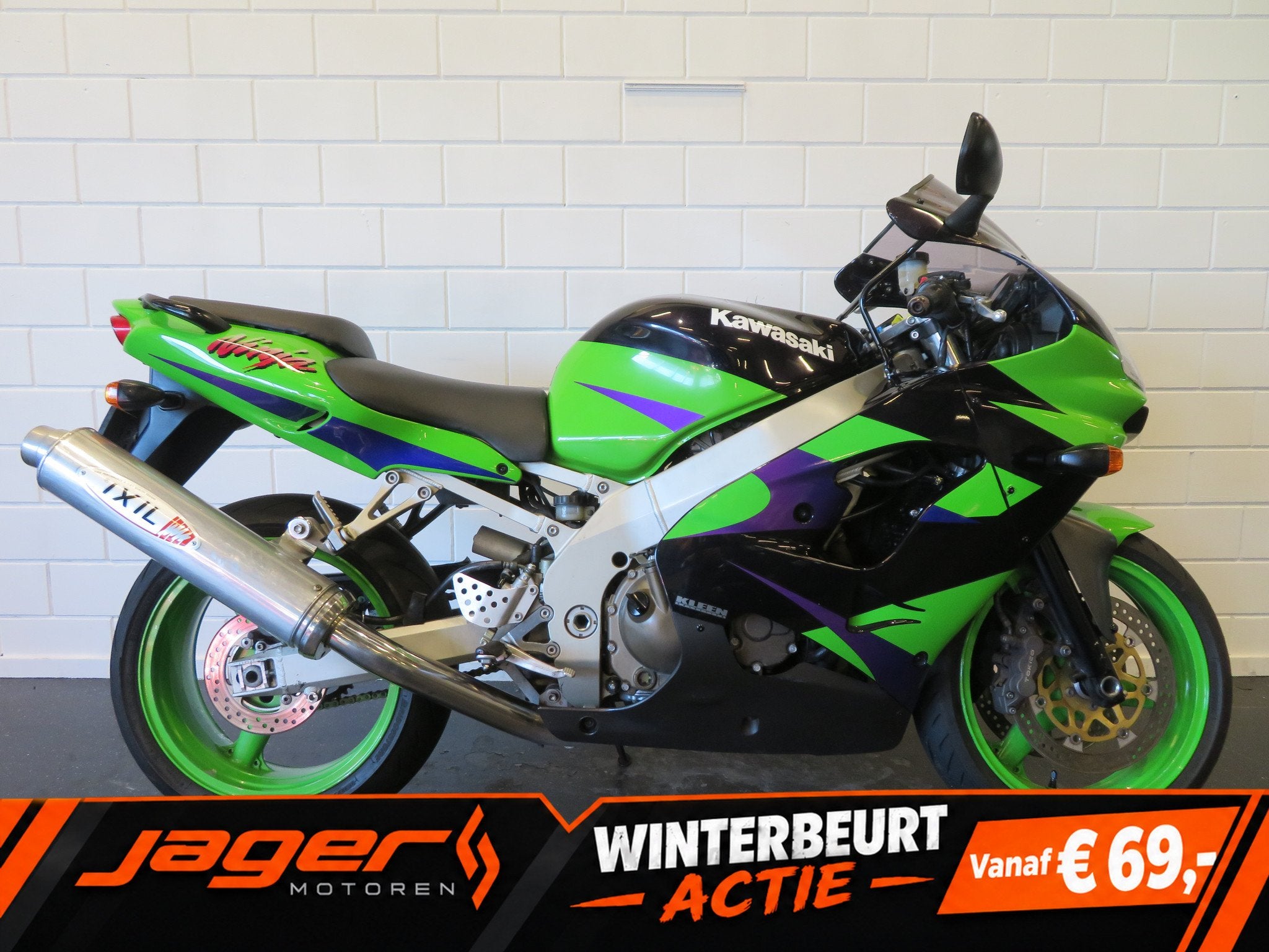 Kawasaki NINJA ZX-9R ZX9R SUPERSPORT (bj 2001), 900 cc, Super Sport, Gebruikt, Bedrijf